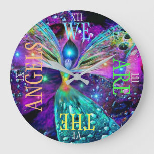 GRANDE HORLOGE RONDE ANGELS TIME WATT