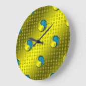 Grande Horloge Ronde Année du singe de l'eau (Angle)