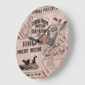 Grande Horloge Ronde Antique Canister Feed (Angle)