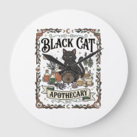 Apothicaire Chat Noir Chat Sorcière Mystique Apoth