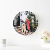 Grande Horloge Ronde Apricot standard Poodle - Bocelli (Maison)