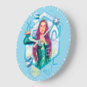 Grande Horloge Ronde Aquaman | Xebel Princess Mera Hexagonal (Angle)