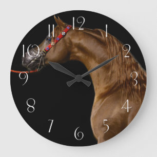 Grande Horloge Ronde Arabe