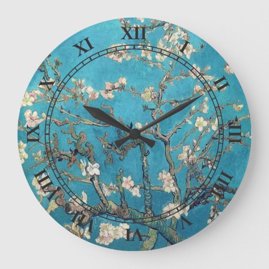 Grande Horloge Ronde Aramande en fleurs Vincent van Gogh (Recto)