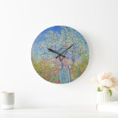 Grande Horloge Ronde Arbre à poires en fleurs - Claude Monet (Maison)