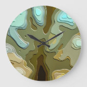 GRANDE HORLOGE RONDE ARBRES (Recto)