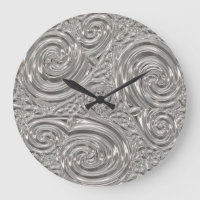Argent élégant style victorien Art nouveau métalli