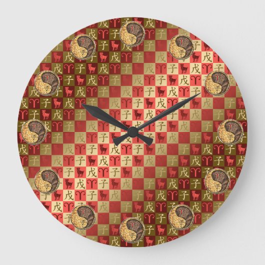 Grande Horloge Ronde Aries & Earth Rat Puzzle (Recto)