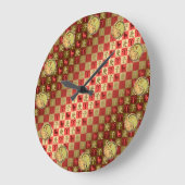 Grande Horloge Ronde Aries & Metal Rat (Angle)