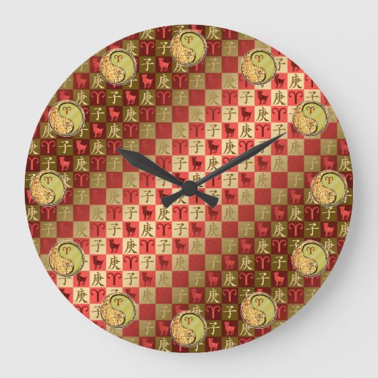 Grande Horloge Ronde Aries & Metal Rat (Recto)