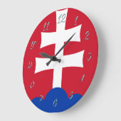 Grande Horloge Ronde Armoiries slovaques (Angle)