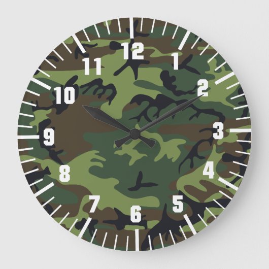 Grande Horloge Ronde army camouflage pattern (Recto)
