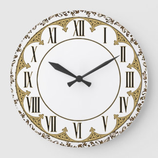 Grande Horloge Ronde Art Deco