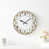 Grande Horloge Ronde Art Deco (Maison)