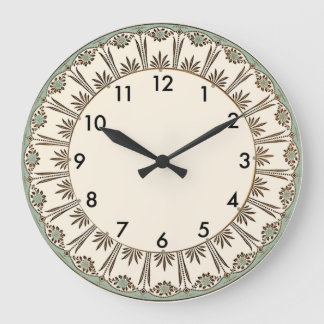 Grande Horloge Ronde Art Deco