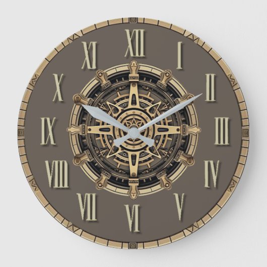 Grande Horloge Ronde Art Deco (Recto)