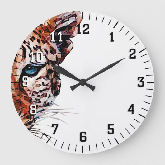 Grande Horloge Ronde Art déco (Recto)