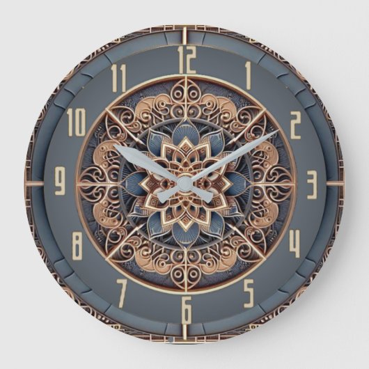 Grande Horloge Ronde Art Deco (Recto)