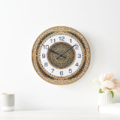 Grande Horloge Ronde Art Deco Round Wall (Maison)