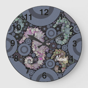 Grande Horloge Ronde Art Hippocampe
