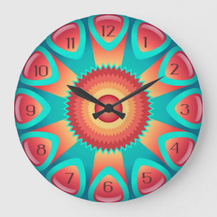 Grande Horloge Ronde Art moderne