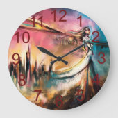 Grande Horloge Ronde art mordan (Recto)