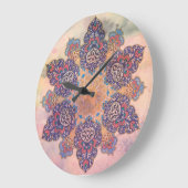 Grande Horloge Ronde Art perse (Angle)