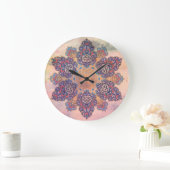 Grande Horloge Ronde Art perse (Maison)