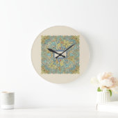 Grande Horloge Ronde Artistic Zentangle Mandala Wall Clock (Maison)