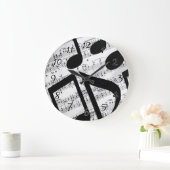 Grande Horloge Ronde Artsy Sheet (Maison)