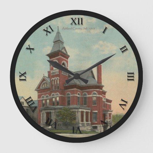 Grande Horloge Ronde Ashland Ohio Postcard (Recto)