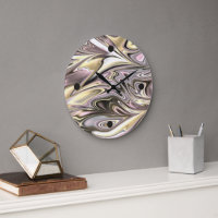 Assez Or Argent Gris Rose Vagues Motif Artistique