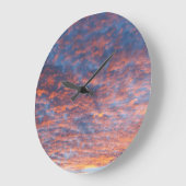 Grande Horloge Ronde Assiette en mélamine (Angle)