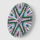 Grande Horloge Ronde Astral Kaleidoscope (Angle)