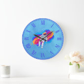 Grande Horloge Ronde Astronaute (Maison)