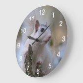 Grande Horloge Ronde Astronaute de Squerrl (Angle)
