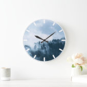 Grande Horloge Ronde Atmospheric Fog over a Forest (Maison)