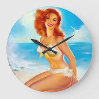 Au Beach Pin Up