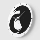 Grande Horloge Ronde Au signe (Angle)