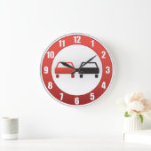 Grande Horloge Ronde Aucun signe de dépassement (Maison)
