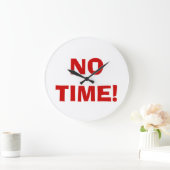 GRANDE HORLOGE RONDE AUCUNE HEURE ! (Maison)