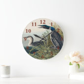 Grande Horloge Ronde Audubon Bird Loon Diver Classic (Maison)