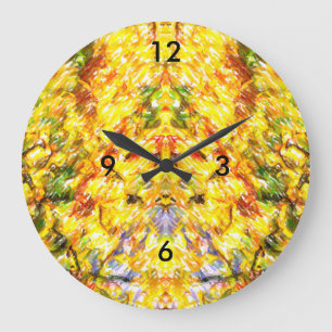 Grande Horloge Ronde Automne Gold