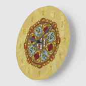 Grande Horloge Ronde Automne Nouveau (Angle)