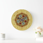 Grande Horloge Ronde Automne Nouveau (Maison)
