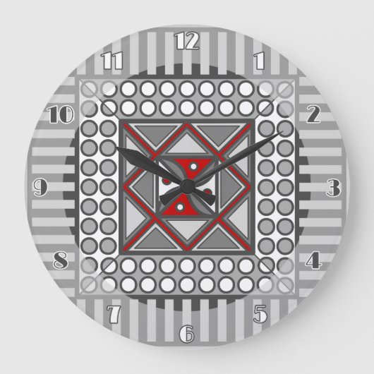 Grande Horloge Ronde Autre Geometric Clock (Recto)