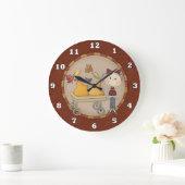 Grande Horloge Ronde Autumn Wall Clock (Maison)
