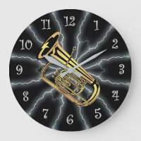 Avant-Garde ~ Éclairage Tuba 01 B ~ Noir/Argent~