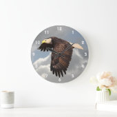 GRANDE HORLOGE RONDE AVION DE BALLE 2 (Maison)