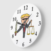 Grande Horloge Ronde Avocat (Angle)